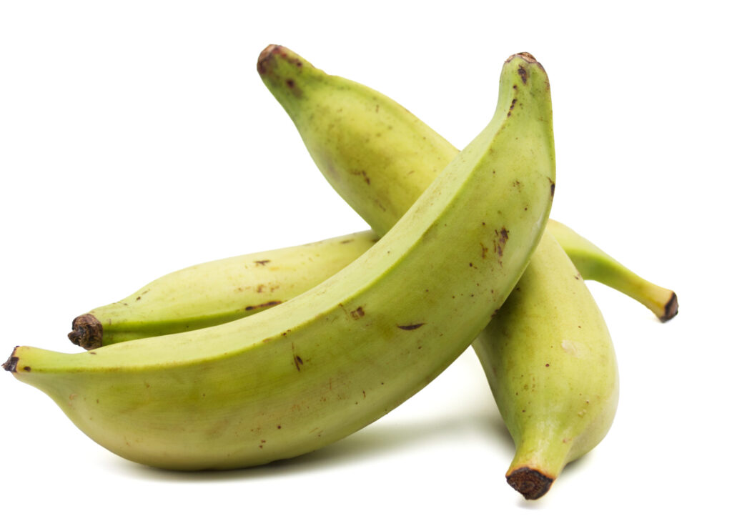 Bananes plantains vertes 1kg ou carton 22kg ISSANNY